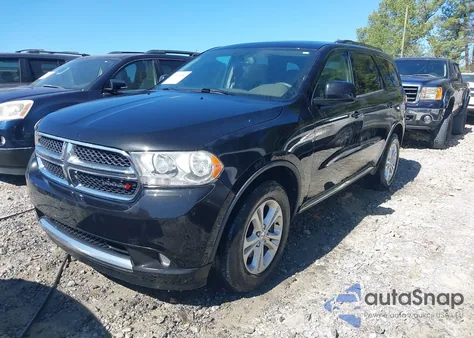 2012 Dodge Durango Sxt из США, поврежденный, VIN 1C4RDJAG0CC295259
